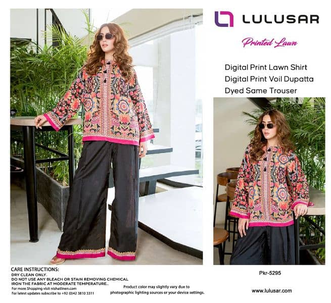 LULUSAR Lawn 3 Piece 3