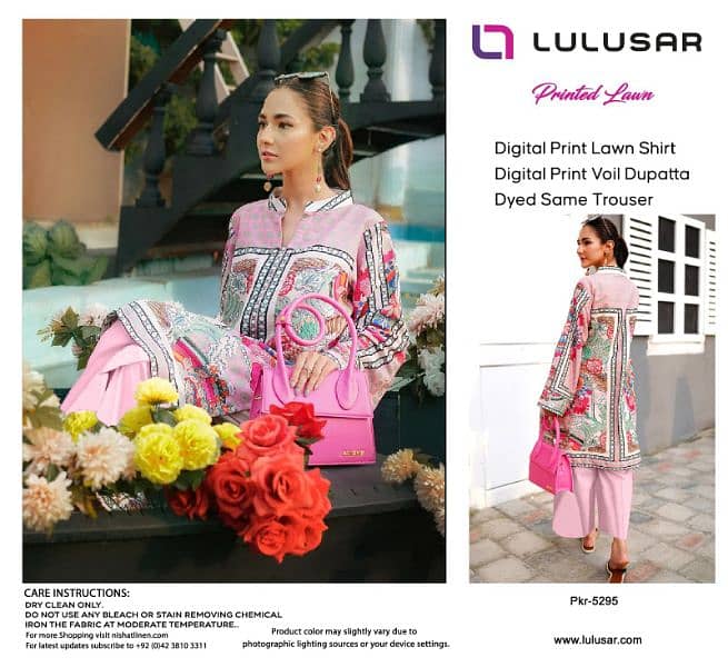 LULUSAR Lawn 3 Piece 6