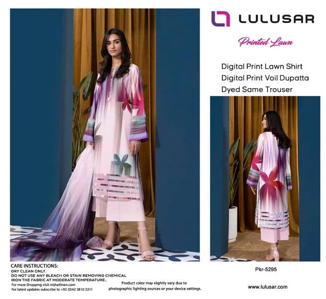 LULUSAR Lawn 3 Piece 9