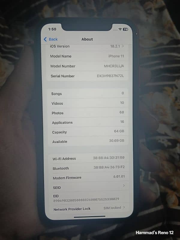 iphone 11 jv non pta 64 gb sim time available non active 8