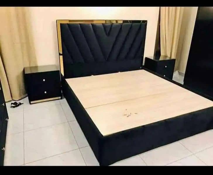 luxury style brand new bed set high quality and classic finishing 12