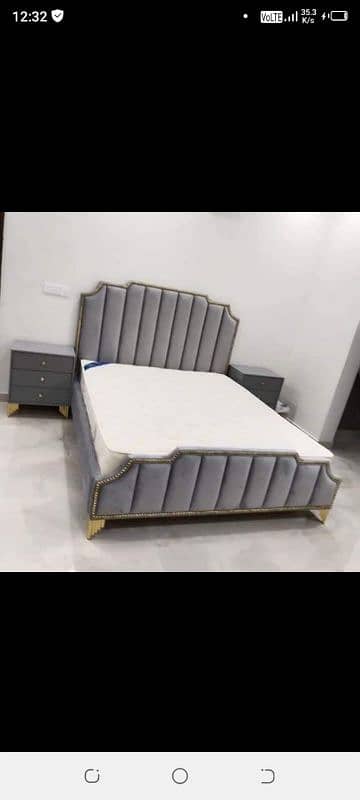 luxury style brand new bed set high quality and classic finishing 15