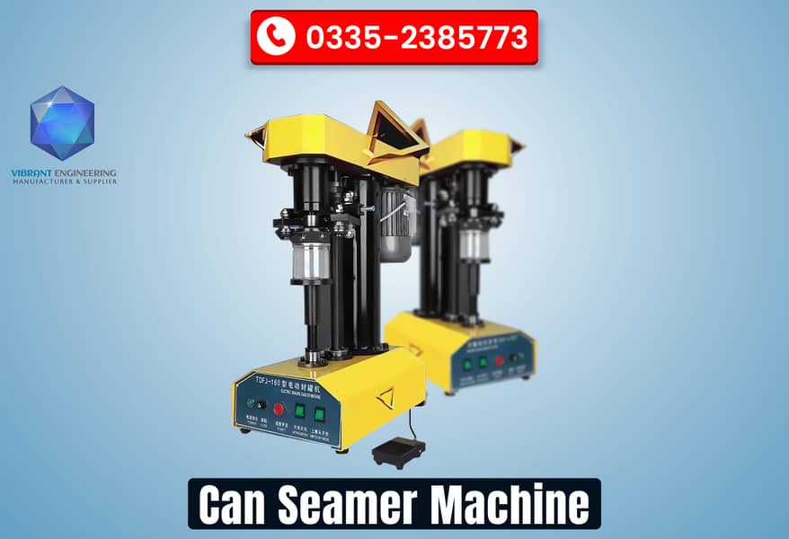 Can Seamer Machine| Tin Can Packing Sealing Machine 0