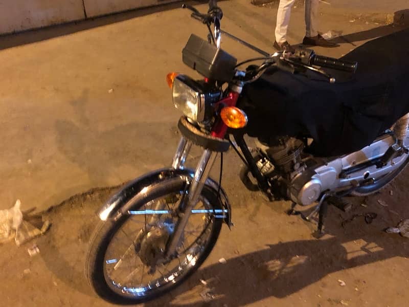 HONDA CG125 2000 Model LAHORE NUMBER 2