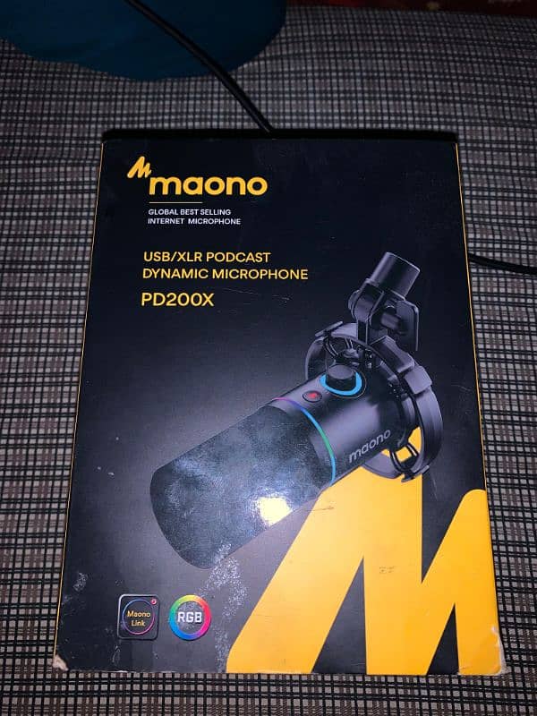 Maono PD200X usb/xlr podcast dynamic microphone 0