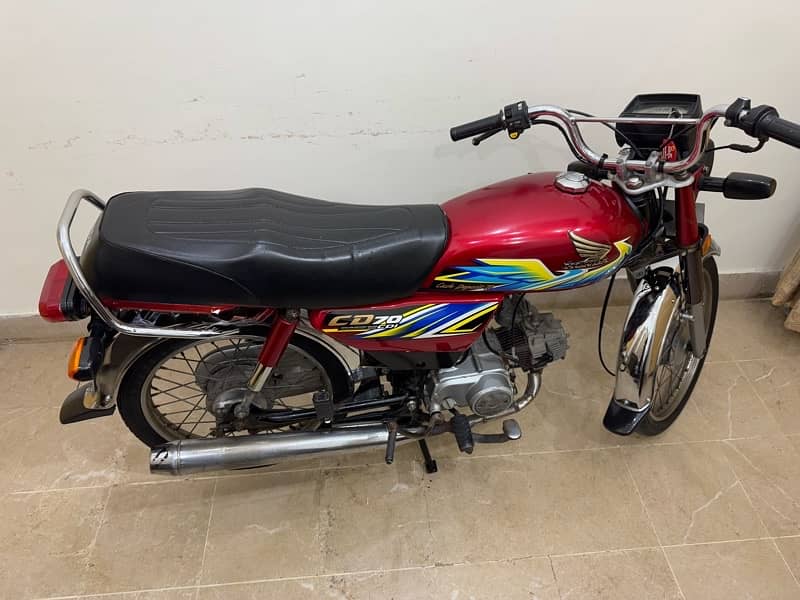 Honda CD70 2021 modified 2024 register 1