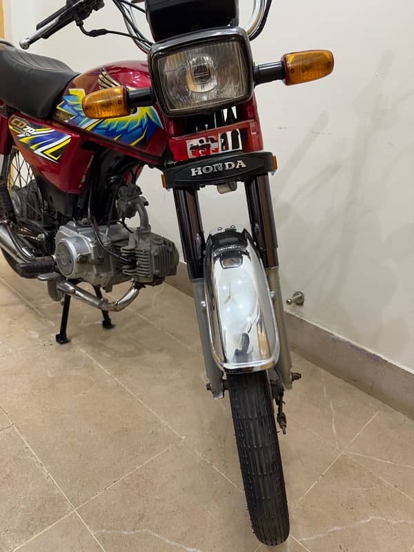 Honda CD70 2021 modified 2024 register 4