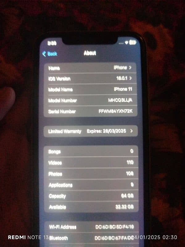 Iphone 11 jv 64 gb 3