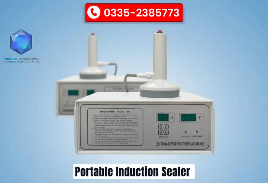 Induction Sealing Machine |  foil jar Induction sealer Packing Machine 0
