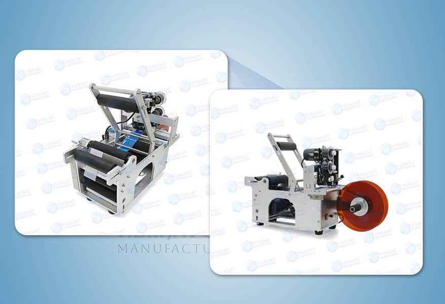 Semi-automatic Round Bottle Labeling Machine 1