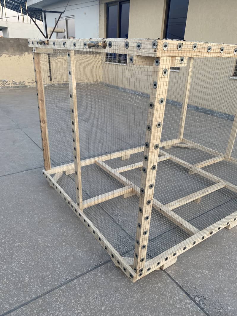 Big cage for hens untouch 10