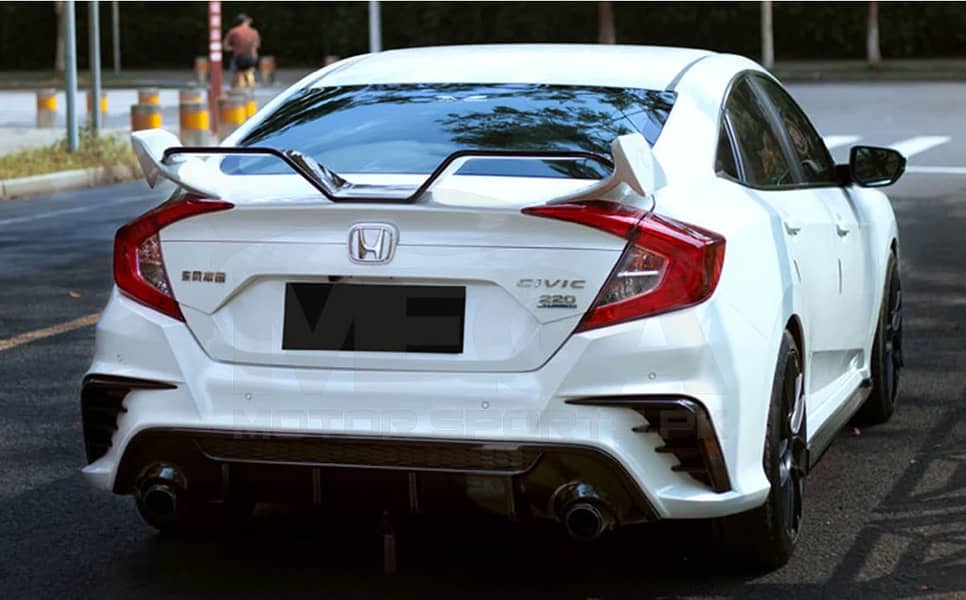 Honda Civic Fc450 Trunk Spoiler | Model 2017-2021 2