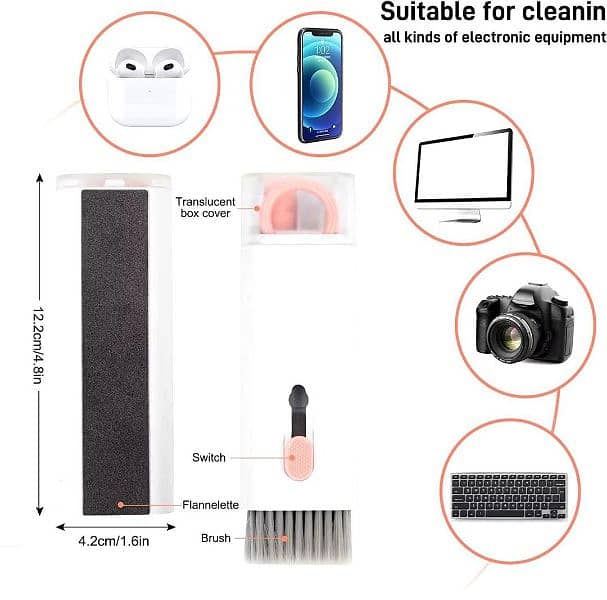 Portable cleaning kit 7 pcs multiple accessories With delivery Rs 850 3