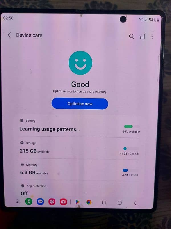 Samsung z fold 2 non pta or 2 dots inside screen 10