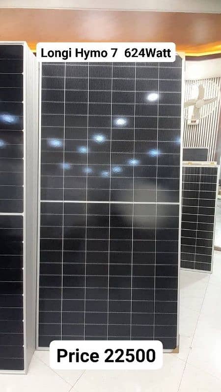 Canadian Solar 585,615 Watt , Longi hymo 7 625 watt 2