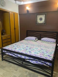 Rod iron bed