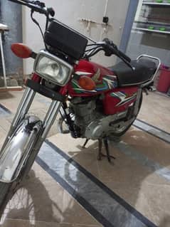 honda cg125 model 2023 red color