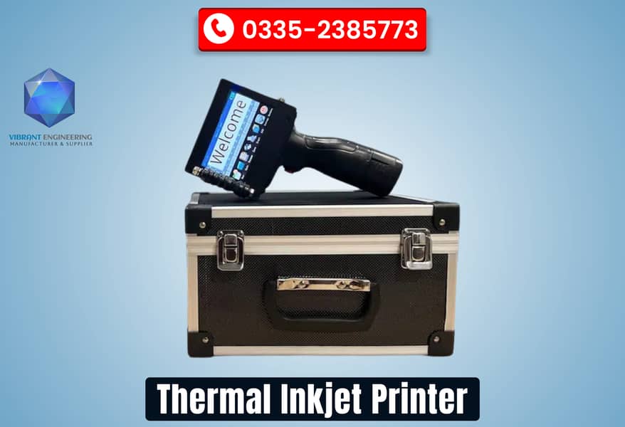 Thermal Inkjet Printer, Expiry Date Printing Machine | Packing Machine 0