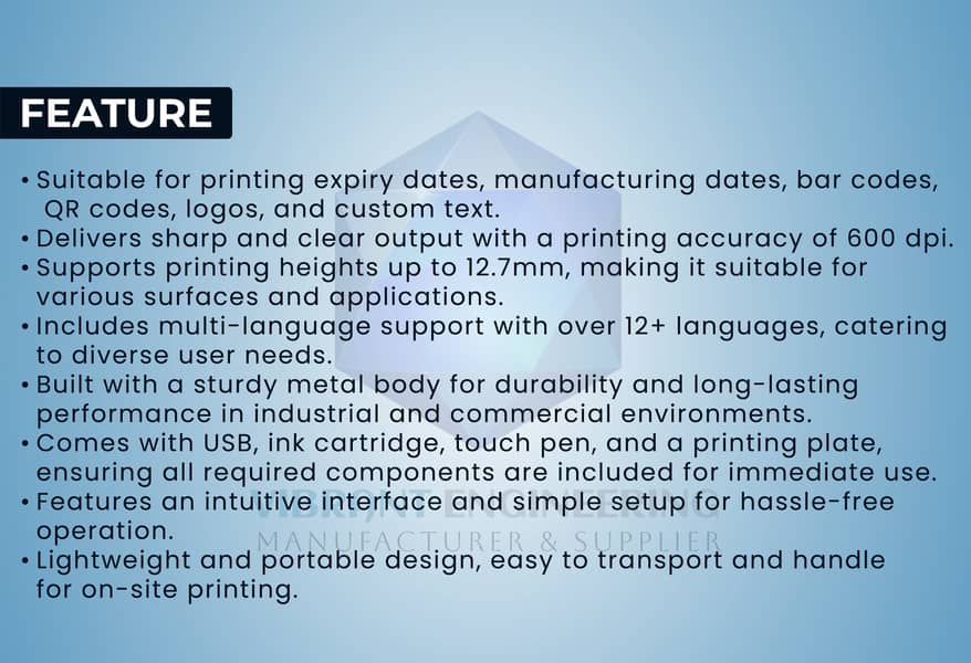 Thermal Inkjet Printer, Expiry Date Printing Machine | Packing Machine 3