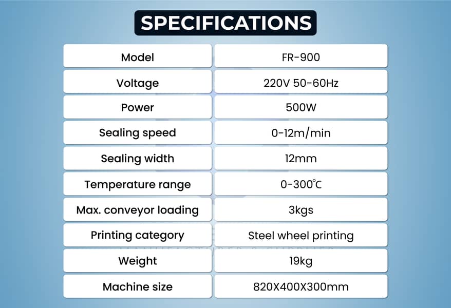 Continuous Band Sealer Machine | bags, pouches, sachet sealing packing 2