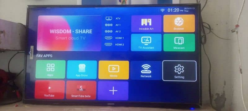 Samsung 40 inch smart tv 0