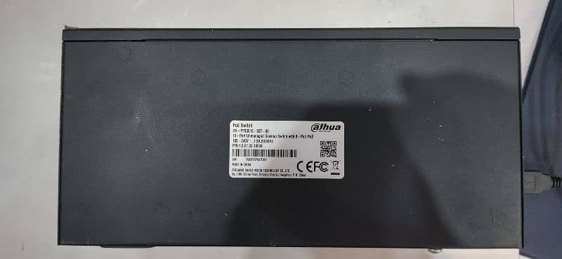 Dahua PoE Switch 8 Ports 100 Mbps 0