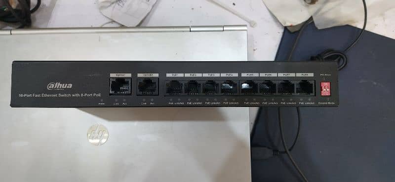 Dahua PoE Switch 8 Ports 100 Mbps 1