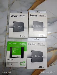 Lexar original 512 SSD with box for sell