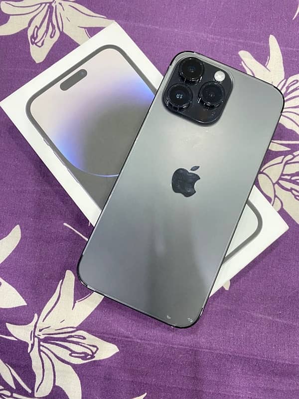 iPhone 14pro max PTA approved with box 0