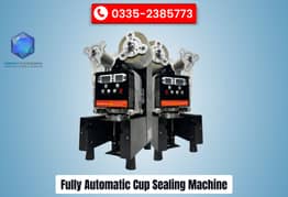 Fully Automatic Cup Sealer Machine | Plastic Cup Jelly Packing Machine