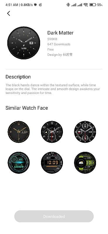 Zero pixel smart watch Black limited edition 5