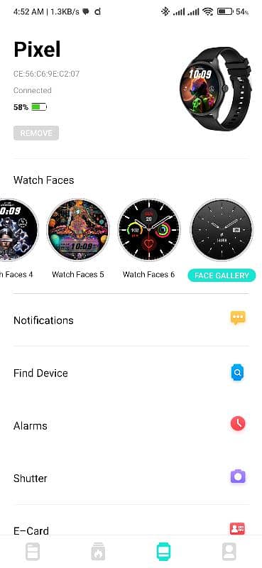 Zero pixel smart watch Black limited edition 8