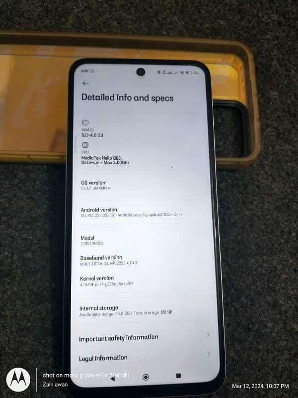 Redmi 12, 12/128, 10/10 Condition With box 6