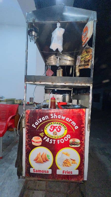 shawarma Counter plus frier 2