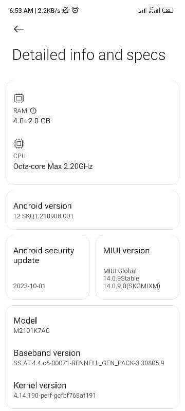 Redmi note 10 4+2/128 0321/67/13/849 9