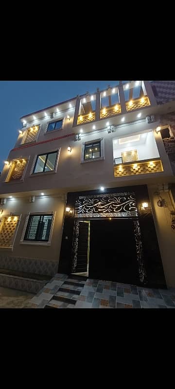 4 Marla Triple Storey House For Sale In Shalimar Housing Scheme Canal Bank Housing Scheme Salamat Pura Lahore 1