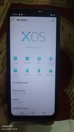 infinix hot 9 play,4/64, box and charge complete