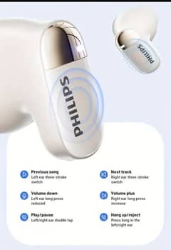 Philip Earbuds off-white