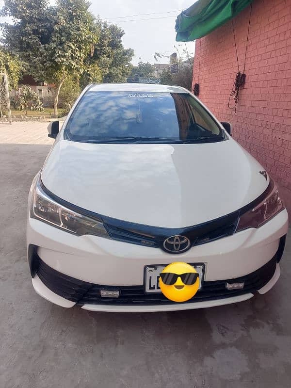 Toyota Corolla XLI 2017 model converted into 2020 model gli facelift 0