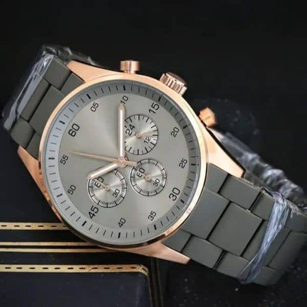 High Quality Men's Quartz watch Waterproof on free Cash on Delivery 5