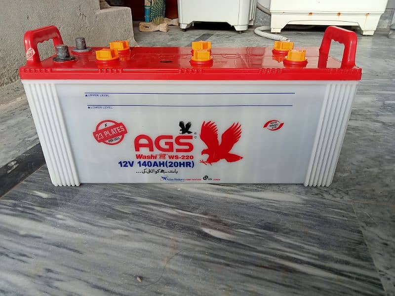 AGS 23 Plates Battery only 6 month use 2