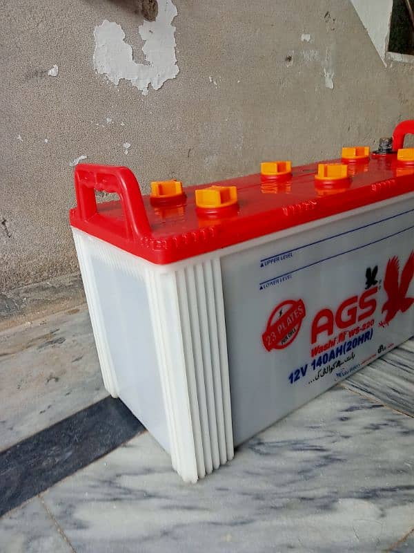 AGS 23 Plates Battery only 6 month use 6