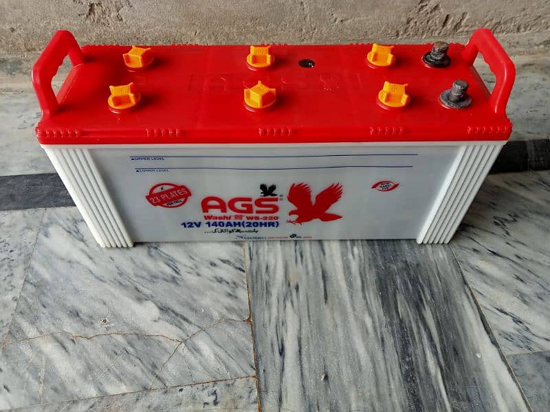 AGS 23 Plates Battery only 6 month use 7