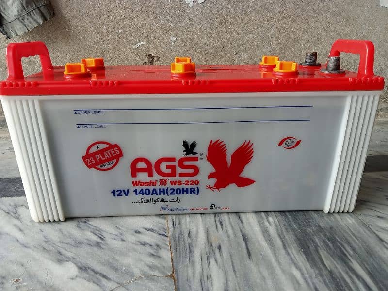 AGS 23 Plates Battery only 6 month use 8