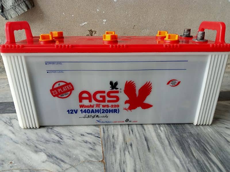 AGS 23 Plates Battery only 6 month use 11