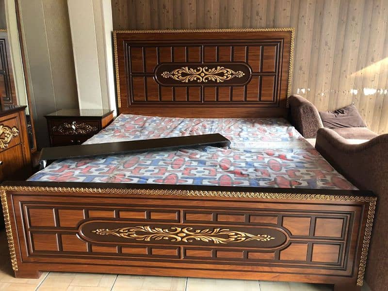 bed/bed set/double bed/wooden bed/king size bed/luxury bed/bed for sal 0