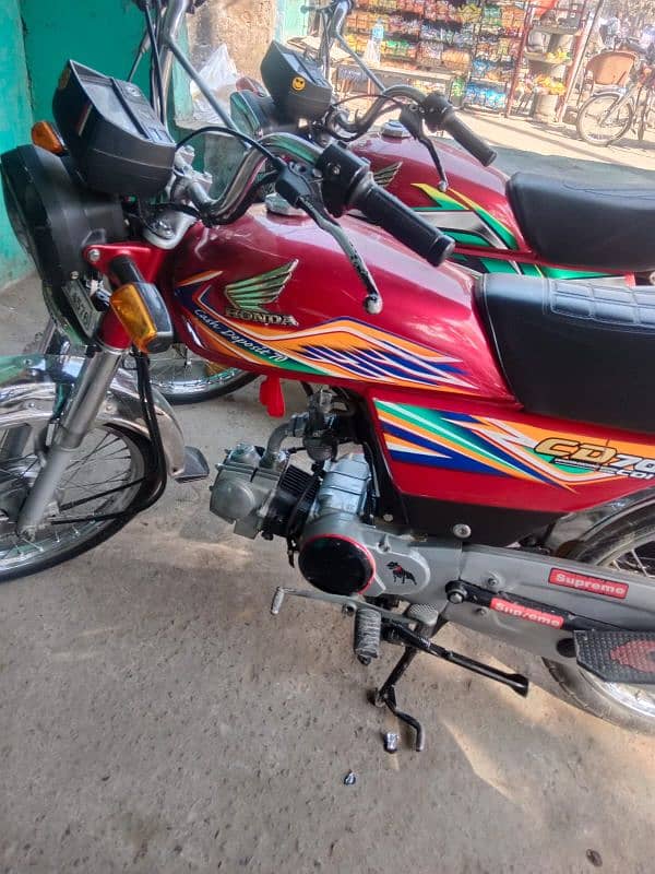 Honda cd 70 for sale 2020 model total dacoments clear Punjab nombr 0