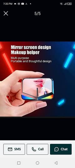 exchange nice ear buds makeup mirror with multi lights best sound q