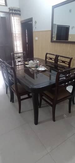 Dining Table with 6 Dining Chairs for Sale