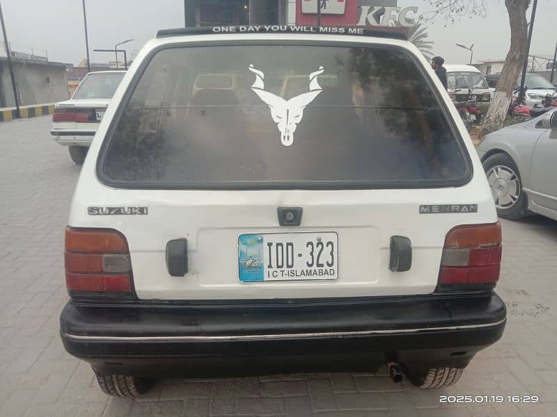 Suzuki Mehran VX 1991 3